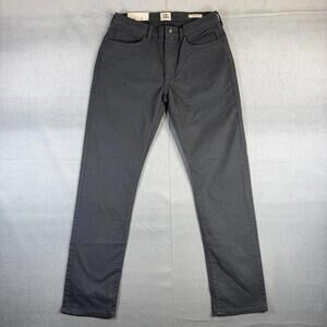 Flint & Tinder Pants Mens 30x30 Gray Slim Fit Stretch Huckberry NWT